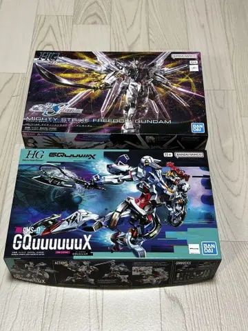 GQuuuuuuX 지크 액스 & 마이티 스트라이크 프리덤 건담