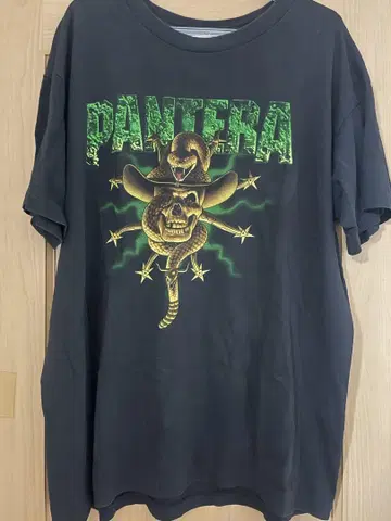 PANTERA 티셔츠 XL 펑테라 셔츠 트래비스 착용 빈티지