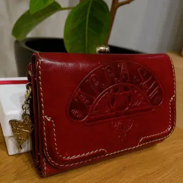 안나수이 ANNA SUI 가마구치 3단 폴더형 지갑 빈티지