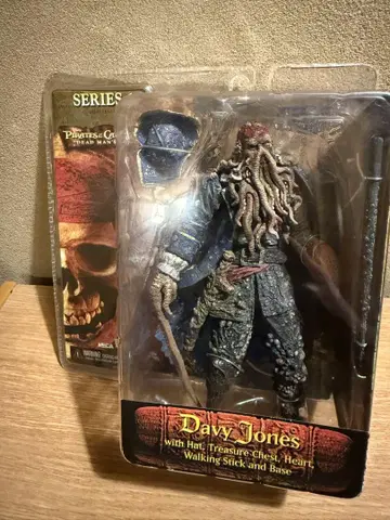Davy Jones 피규어 파이리츠 오브 캐리비안 네카