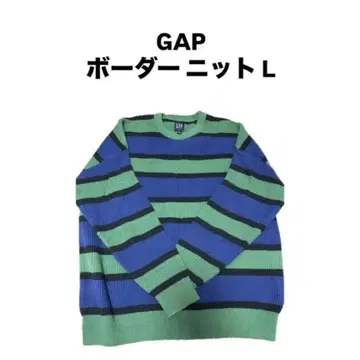 GAP 보더 니트 L