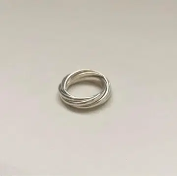 silver925ring used 5연속 실버 반지 9호