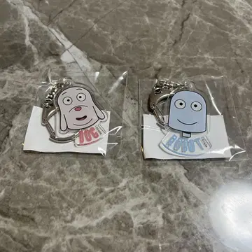 미개봉 새상품 로봇 드림 아크릴 키링 2개 세트