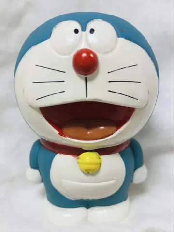 도라에몽 소프트 비닐 저금통 쇼와 레트로
