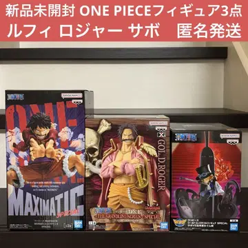 미개봉 새상품 원피스 ONEPIECE 루피 사보 로저 피규어 3개