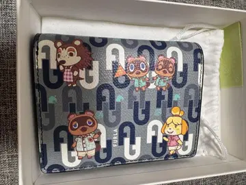 훌라 두겹 지갑 동물의 숲 새상품 미사용 레어템