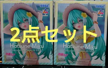 하츠네 미쿠 Luminasta SEGA 피규어 2개 세트 미개봉