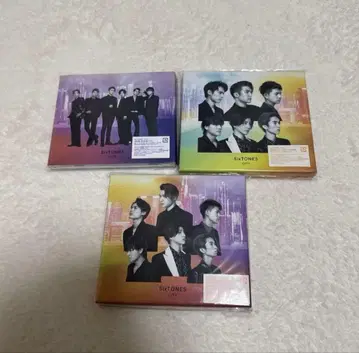 SixTONES CITY 앨범 3형태 세트