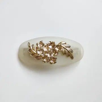 머리핀 빈티지 꽃 장식 빈티지 앤티크 머리 장식 헤어 액세서리