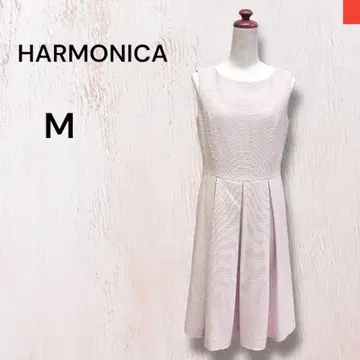 새상품 HARMONICA 하모니카 포멀 원피스 드레스 슬리브리스