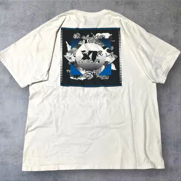 US 구제 의류 X-LARGE 엑스라지 양면 굿 프린트 티셔츠 XL