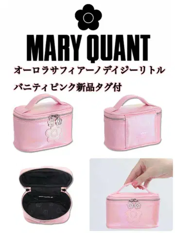 MARY QUANT 베니티 핑크 파우치