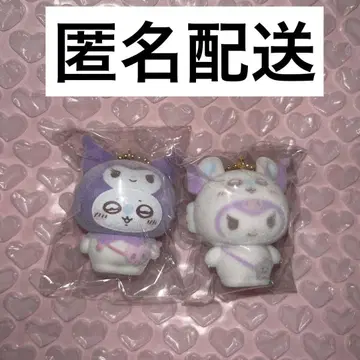 산리오 치이카와 (먼작귀) 플로키 마스코트 쿠로미 모몽가