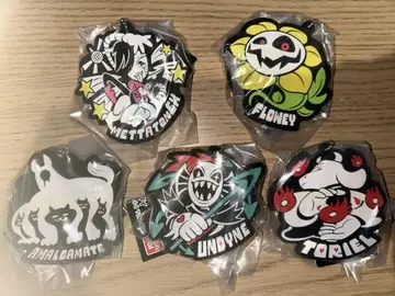 UNDERTALE 언더테일 캡슐 러버 마스코트 4종 세트