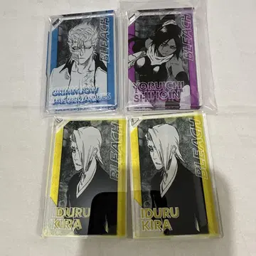 BLEACH 블리치 도미노풍 아크릴 키링 그리무조 요이치 기라