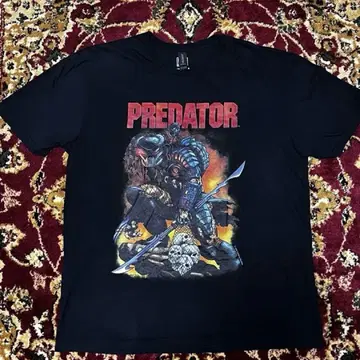 PREDATOR 무비 티셔츠 블랙