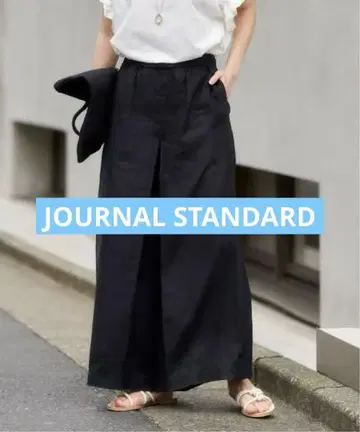 저널 스탠다드 린넨 턱 큐롯 36