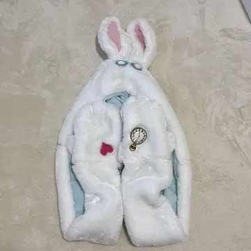 이상한 나라의 앨리스 화이트 토끼 모자