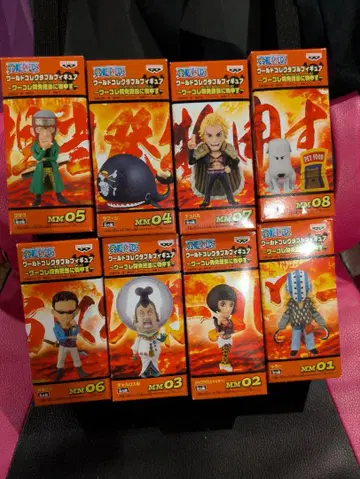 ONEPIECE 월드 컬렉션 개발 담당자에게 말하다 8개 세트