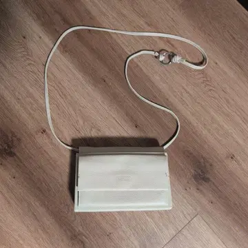 ear PAPILLONNER [소가죽] 가죽 플랩 숄더백