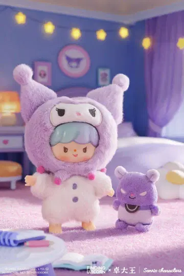 zzoton Sanrio 산리오 쿠로미 봉제 인형 탁대왕