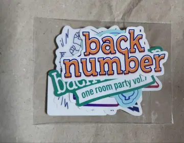 backnumber 스티커 미개봉