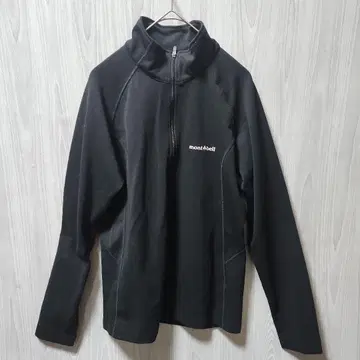 몽벨 롱 슬리브 지퍼 셔츠 긴팔 L