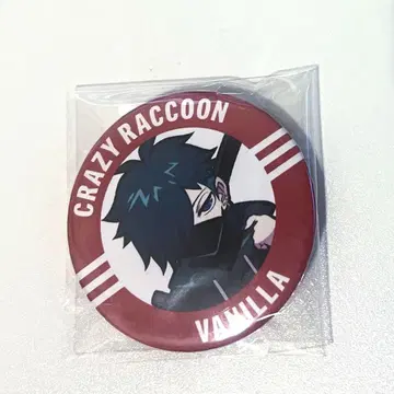 crazy racoon CR 바닐라 캔뱃지만