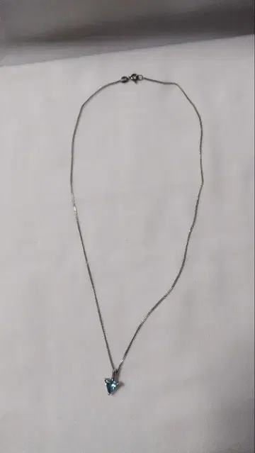 블루 토파즈 목걸이