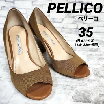 PELLICO 펠리코 펌프스 스택 힐 약 21.5~22cm