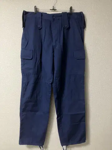 프랑스 군 NAVY BLUE 컴뱃 카고 팬츠