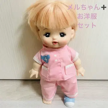 멜짱 본체 + 의류 상하의 세트 플러스 의사 옷