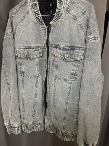 H&M 라이트 블루 데님 자켓 M