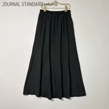저널 스탠다드 리룸 플레어 스커트 심플 캐주얼