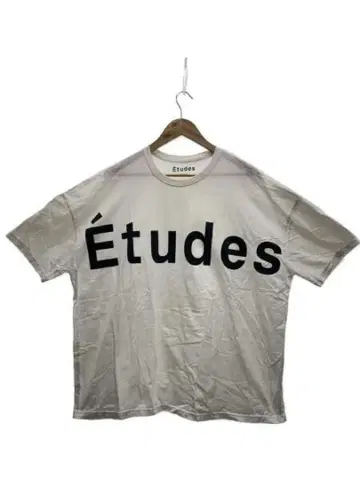 에뛰드 ETUDES 로고 프린트 티셔츠 오버 사이즈