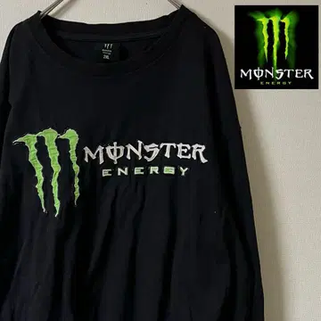 MONSTER ENERGY/ L/S 티셔츠/2XL/블랙