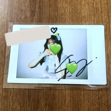 사쿠라이 유이 친필 사인 폴라로이드