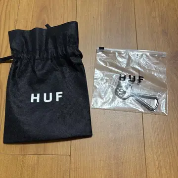 HUF 카라비너형 키링 수납 봉투 포함