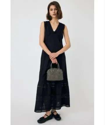 LACE 롱 드레스 MOUSSY