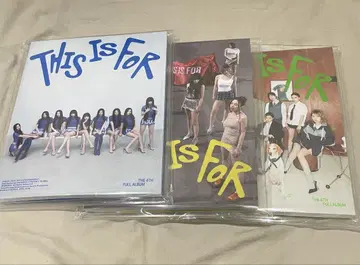 TWICE 4th Full Album THIS IS FOR 3종 세트