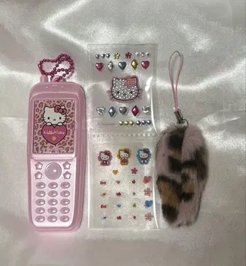 산리오 피처폰 사진 홀더 키티