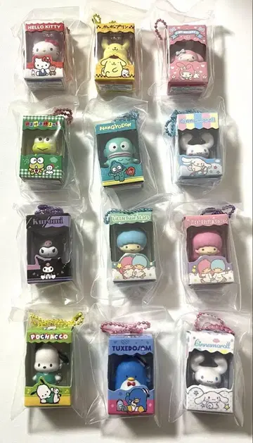 산리오 초코 박스 피규어 컬렉션 전 12종 컴플리트