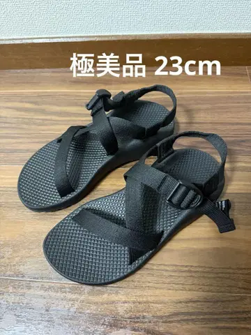 Chaco 아웃도어 샌들 블랙 23cm