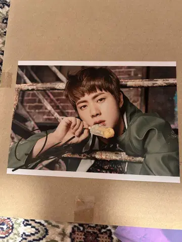 K-POP 아이돌 A4 사이즈 사진 bts JIN