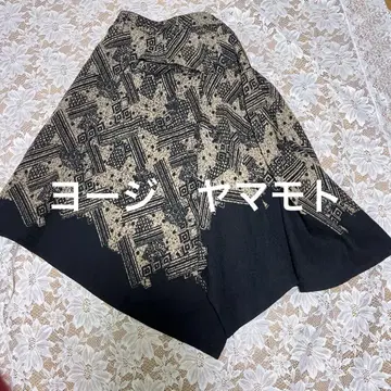 Yohji Yamamoto 울 스커트