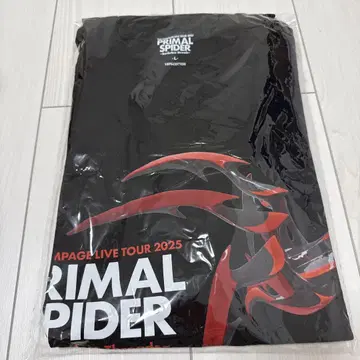 THE RAMPAGE PRIMAL SPIDER 대만 타이베이 티셔츠