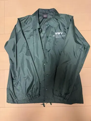 HWY 나일론 자켓 L 다크 그린