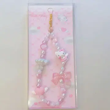 헬로키티 엔젤 키티 폰 스트랩 90s