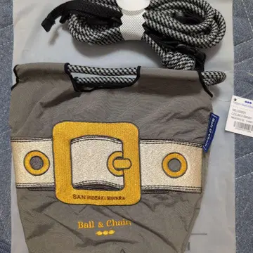 Ball & Chain 그레이 숄더백 S 사이즈