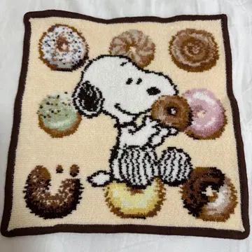 SNOOPY 도넛 손수건 스누피 페이